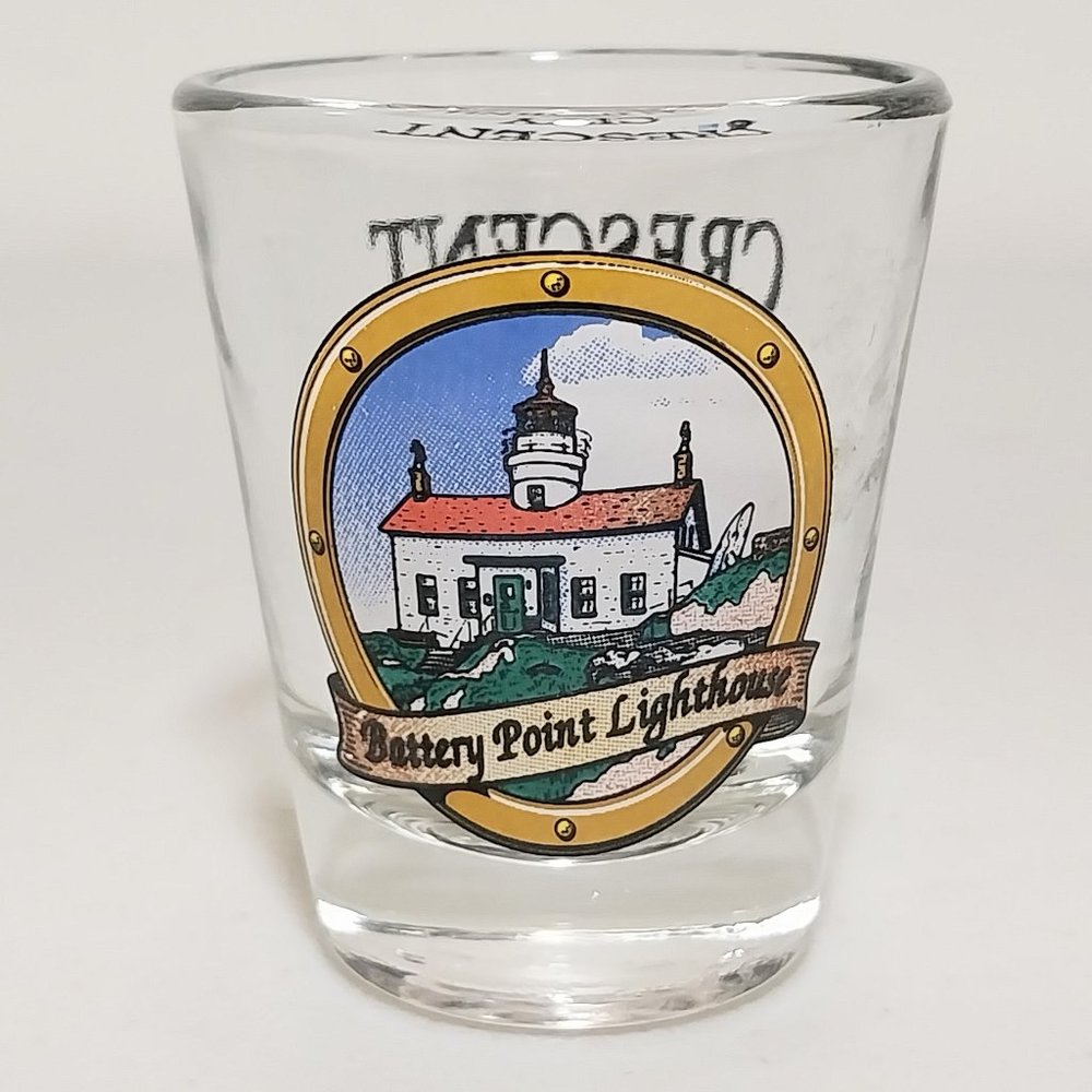 Crescent City California Shot Glass #S011